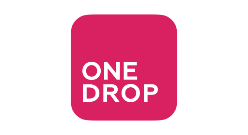 One Drop logo chronic condition management